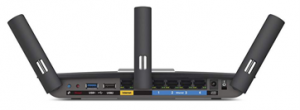 Linksys EA6900 (bagsiden)