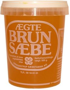 Brun sæbe