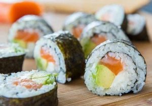 hjemmelavet sushi